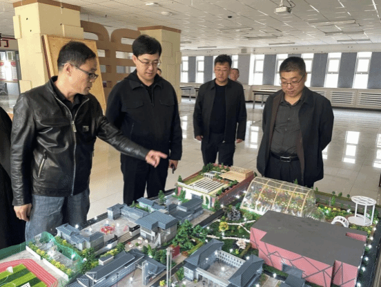 校党委书记张宝成带队检查指导师范类专业认证准备工作